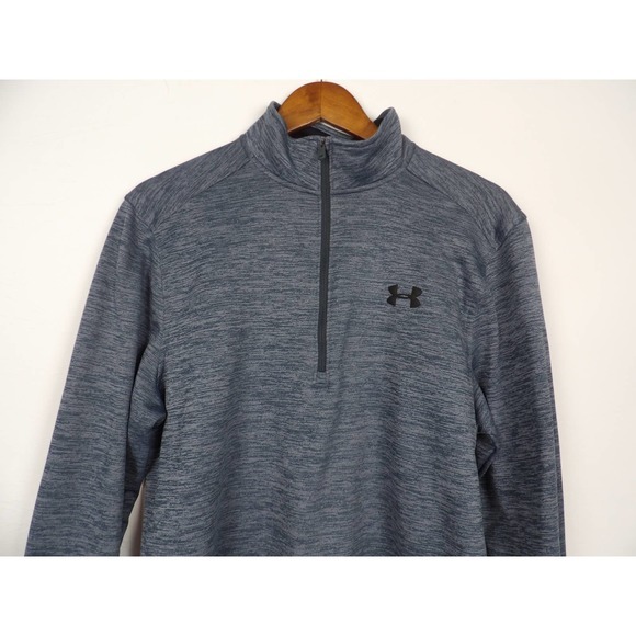 Under Armour 1/4 Zip Pullover Coldgear Top‎ Size Large #2072 - Picture 1 of 8